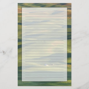 USA, WA, Whitman Co., Palouse Farm Felder Von Briefpapier