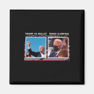 Usa Wahlkampf 2024 Trump Vs Kugel  Magnet
