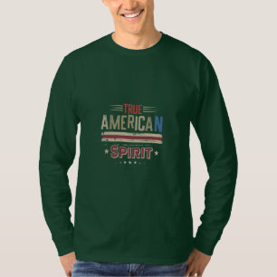 USA - wahrer amerikanischer Geist T-Shirt