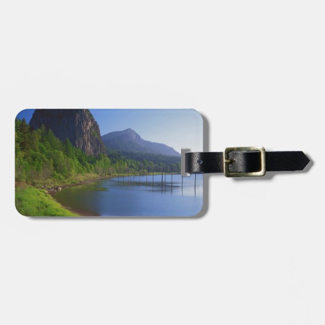 USA, Washington, Beacon Rock Staat Park, Beacon Gepäckanhänger (Vorderseite horizontal)