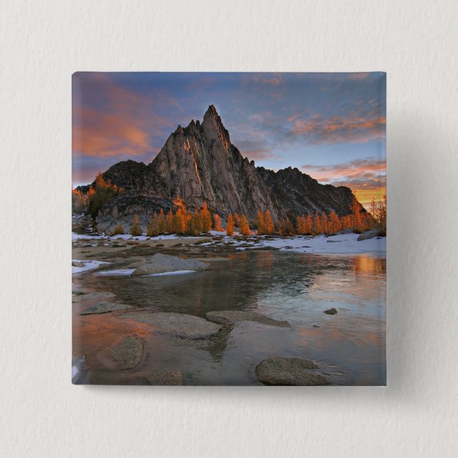 USA, Washington, Cascade Mountains. Prusisch Button (Vorderseite)