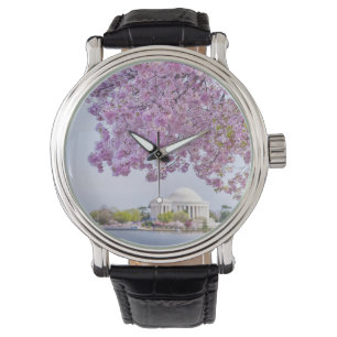 USA, Washington DC, Kirschbaum in Blüte Armbanduhr