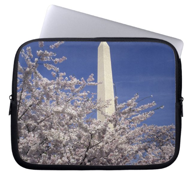 USA, Washington DC. Kirschblüten-Festival und Laptopschutzhülle (Vorderseite)