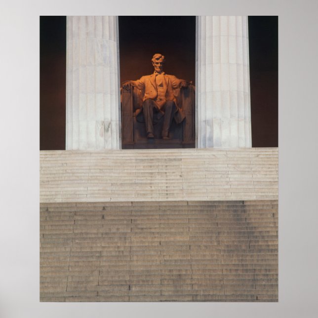 USA, Washington DC, Lincoln Memorial Poster (Vorne)