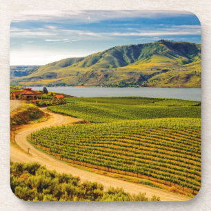 USA, Washington, Lake Chelan. Weintrauben von Bens Getränkeuntersetzer