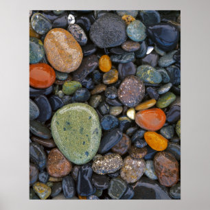 USA, Washington, Lopez Island, Agate Beach Poster