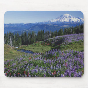 USA, Washington Mt. Adams Wilderness, Wiesen Mousepad