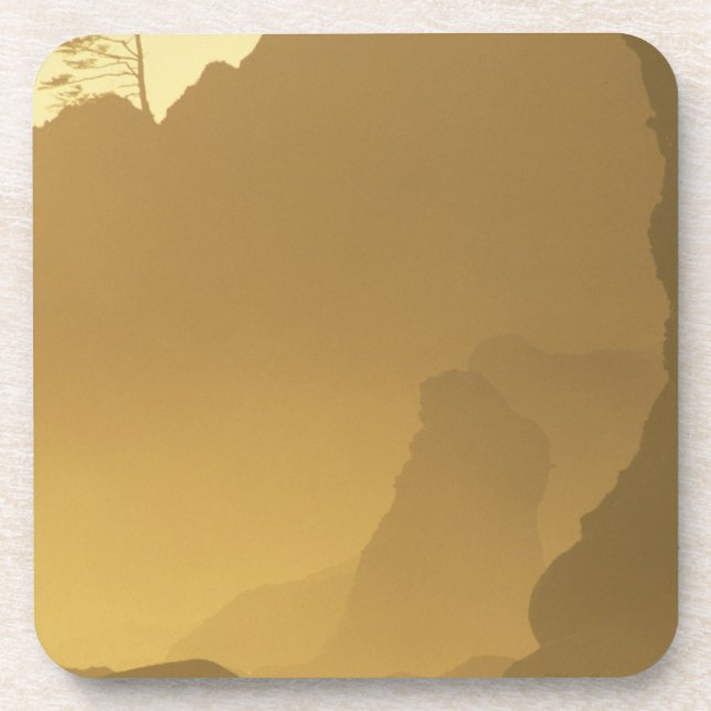 USA, Washington, Olympic Nat'l Park, Sunset, Untersetzer (Vorderseite)