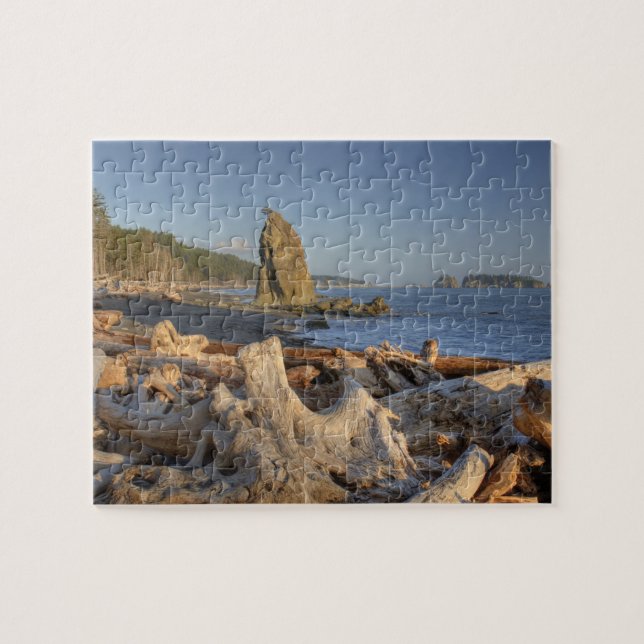 USA, Washington, Olympischer Nationalpark, Rialto Puzzle (Horizontal)