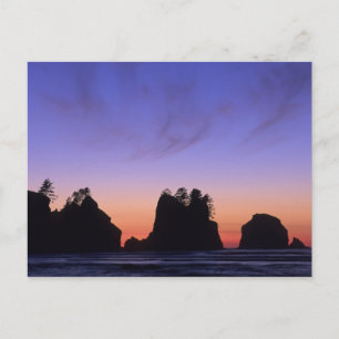USA, Washington, Olympischer Nationalpark, Shi-shi Postkarte