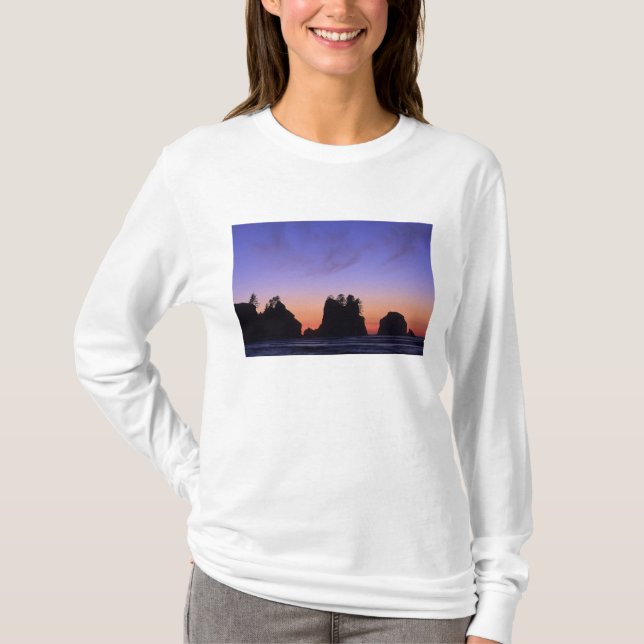 USA, Washington, Olympischer Nationalpark, Shi-shi T-Shirt (Vorderseite)