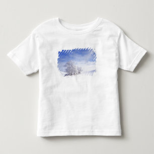 USA, Washington, Palouse-Gebiet, Frostige Schwarze Kleinkind T-shirt
