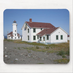 USA, Washington, Port Townsend, Point Wilson Mousepad