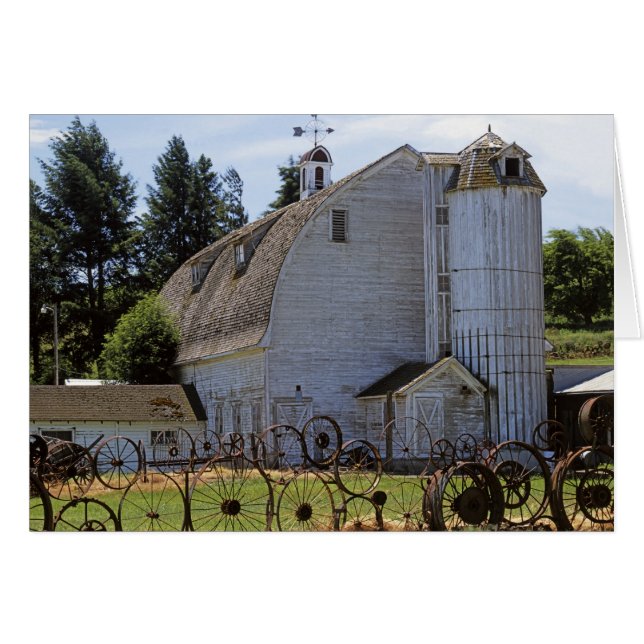 USA, Washington, Pullman, Barn (Vorderseite (Horizontal))
