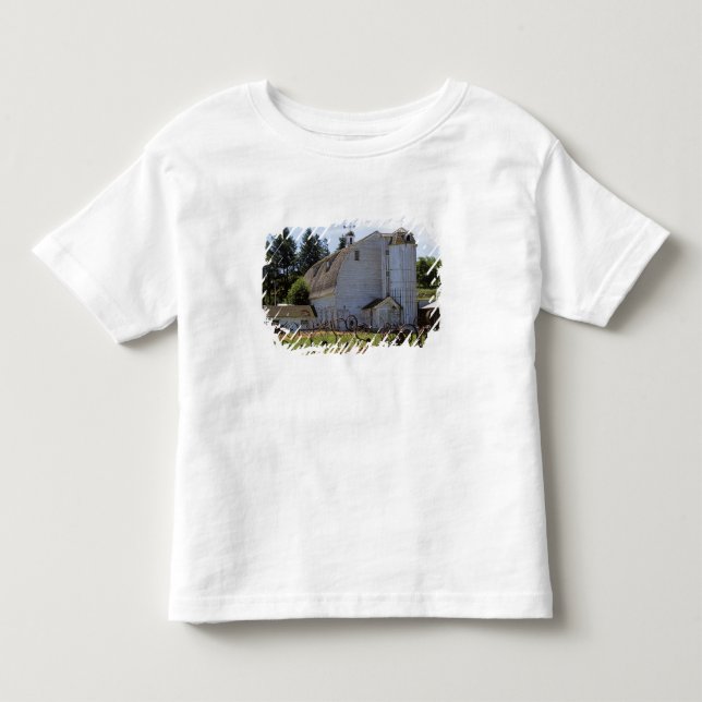 USA, Washington, Pullman, Scheune Kleinkind T-shirt (Vorderseite)