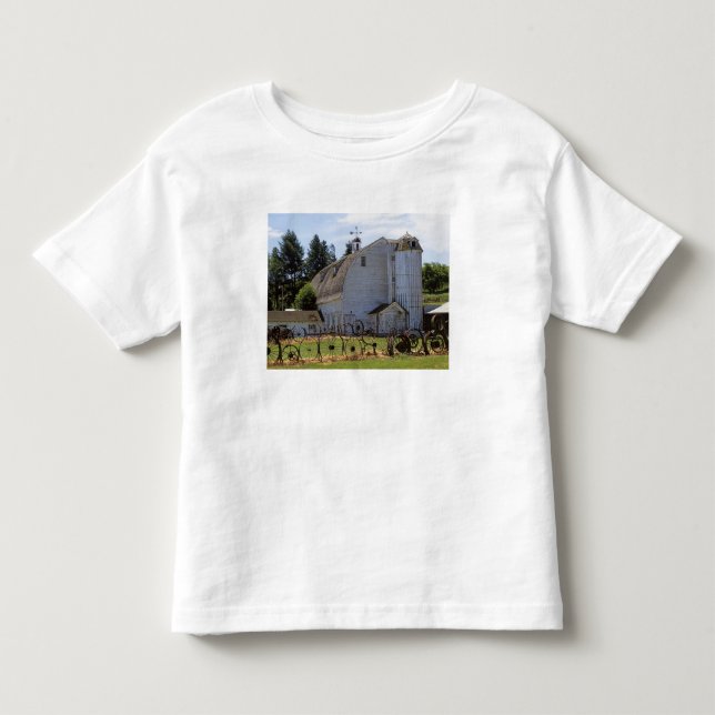 USA, Washington, Pullman, Scheune Kleinkind T-shirt (Vorderseite)