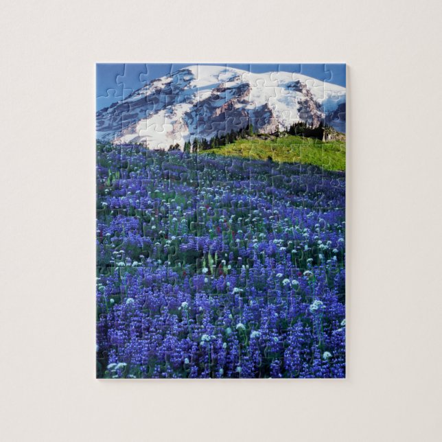 USA, Washington, Rainier National Park. Mt. Puzzle (Vertikal)