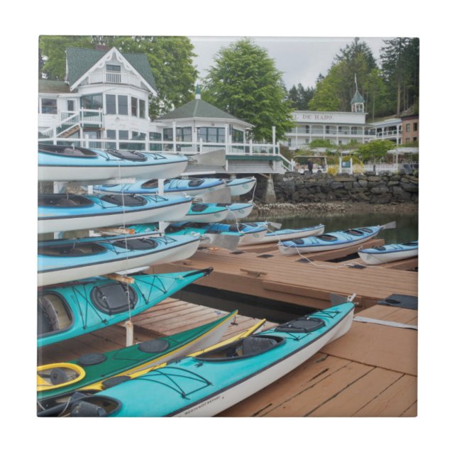 USA, Washington, San Juan Fliese (Vorderseite)