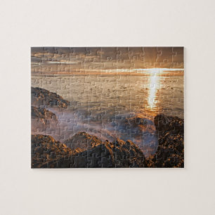 USA, Washington, San Juan Islands.  Ein dramatisch Puzzle