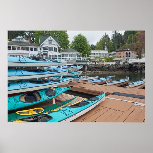 USA, Washington, San Juan Poster (Vorne)