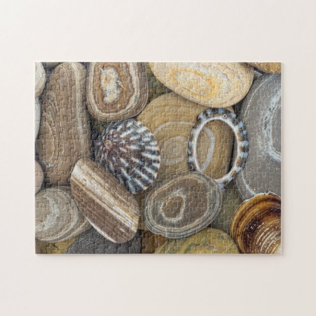 USA, Washington, Seabeck. Naher Strand Puzzle (Horizontal)