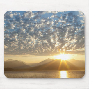 USA, Washington, Seabeck.Sonnenuntergang Mousepad