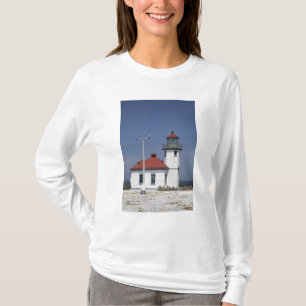 USA, Washington, Seattle, Alki Point Lighthouse, T-Shirt