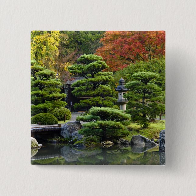 USA, Washington, Seattle, Arboretum, Japanisch Button (Vorderseite)