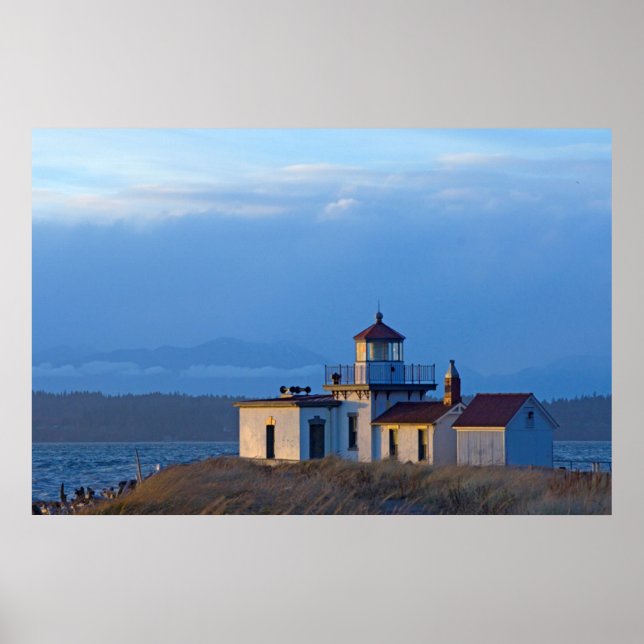 USA, Washington, Seattle, Puget Sound Poster (Vorne)