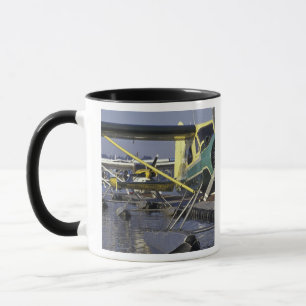 USA, Washington, Seattle, Seeflugzeuge koppelten Tasse