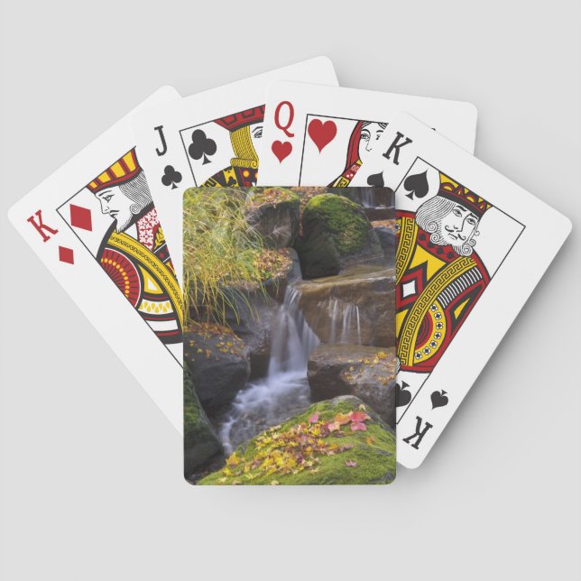 USA, Washington, Seattle Spielkarten (Rückseite)