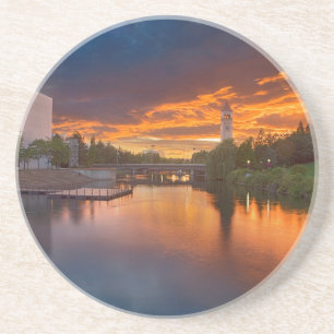 USA, Washington, Spokane, Riverfront Park Getränkeuntersetzer