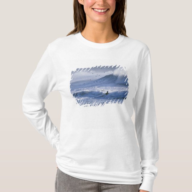 USA, Washington Staat, La Push. Kajak T-Shirt (Vorderseite)
