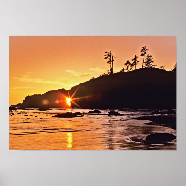 USA, Washington Staat, Olympic National Park. 3 Poster (Vorne)