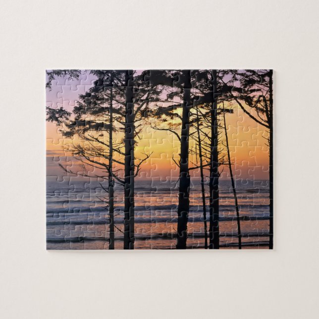 USA, Washington Staat, Olympic NP.Zierlich Puzzle (Horizontal)