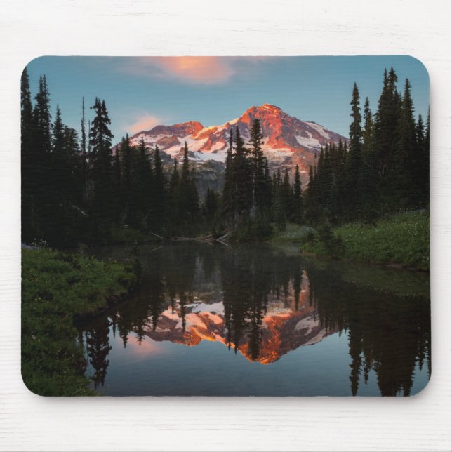 USA, Washington Staat. Rainier-Reflection Mousepad (Vorne)