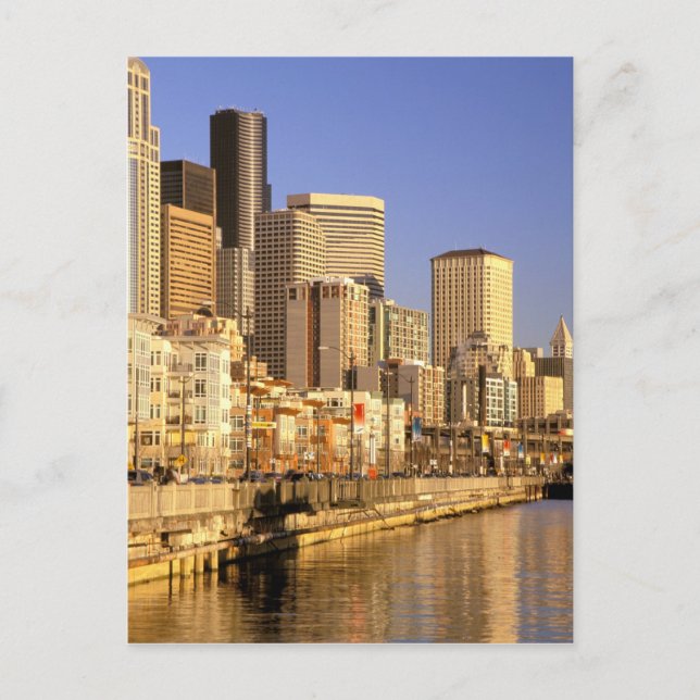 USA, Washington Staat, Seattle. 4 Postkarte (Vorderseite)