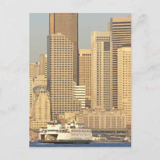 USA, Washington Staat, Seattle. Postkarte (Vorderseite)
