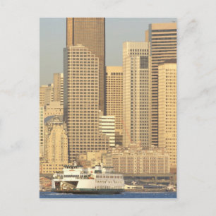 USA, Washington Staat, Seattle. Postkarte