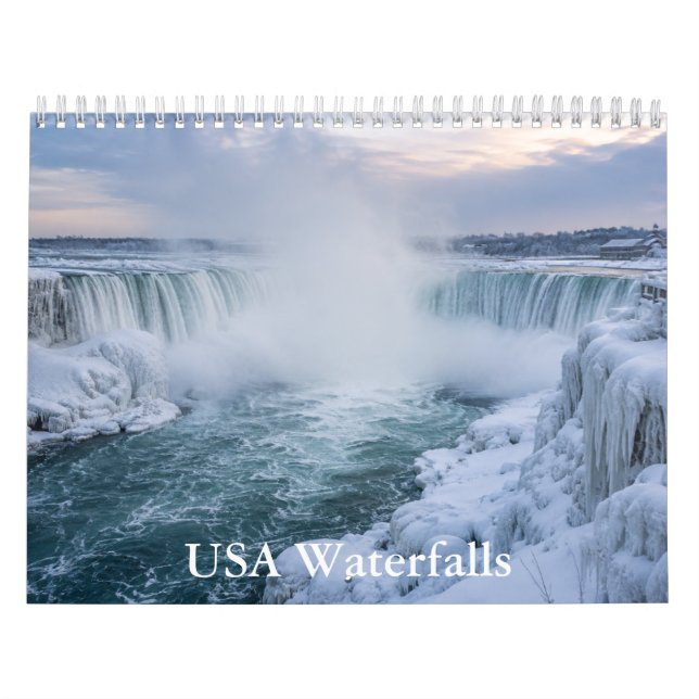 USA Wasserfall-Kalender  Kalender (Titelbild)