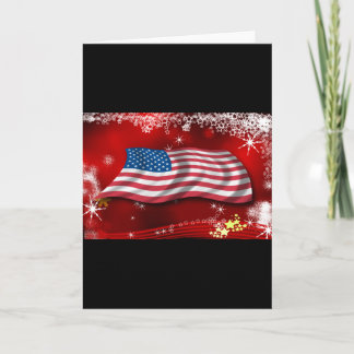 USA-Weihnachten Feiertagskarte