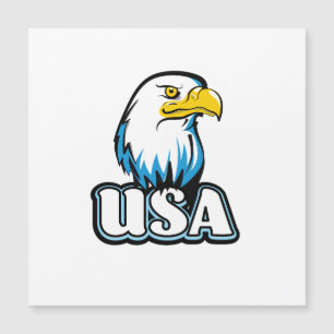 USA Weißkopfseeadler (limitierte Blue Edition) Magnetkarte