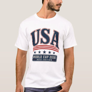 USA Weltmeisterschaft 2026 Gastgebernation  T-Shirt