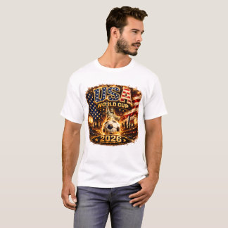 USA Weltmeisterschaft 2026 Vintage Liberty Fußball T-Shirt
