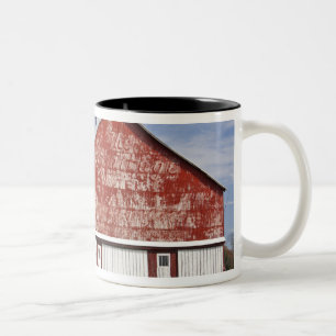 USA, West Virginia, Arbovale. Monongahela Zweifarbige Tasse