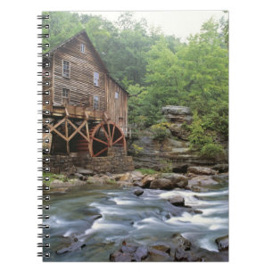 USA, West Virginia, Babcock SP. Rustic Glade Notizblock