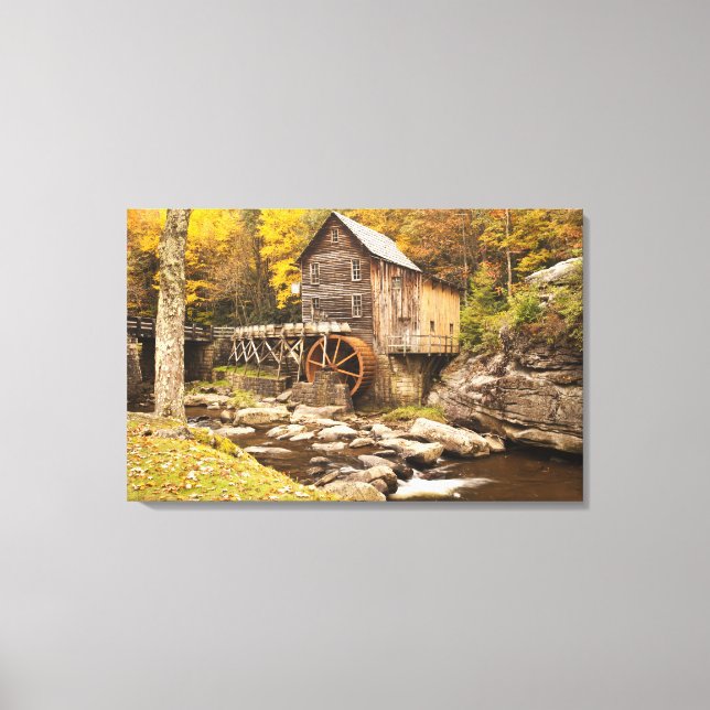 USA, West Virginia, Clifftop. Babcock Staat 2 Leinwanddruck (Vorderseite)