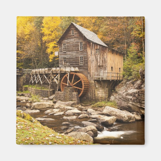 USA, West Virginia, Clifftop. Babcock Staat 2 Magnet (Vorne)