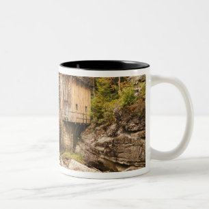 USA, West Virginia, Clifftop. Babcock Staat 2 Zweifarbige Tasse