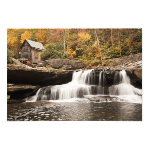USA, West Virginia, Clifftop. Babcock State Fotodruck